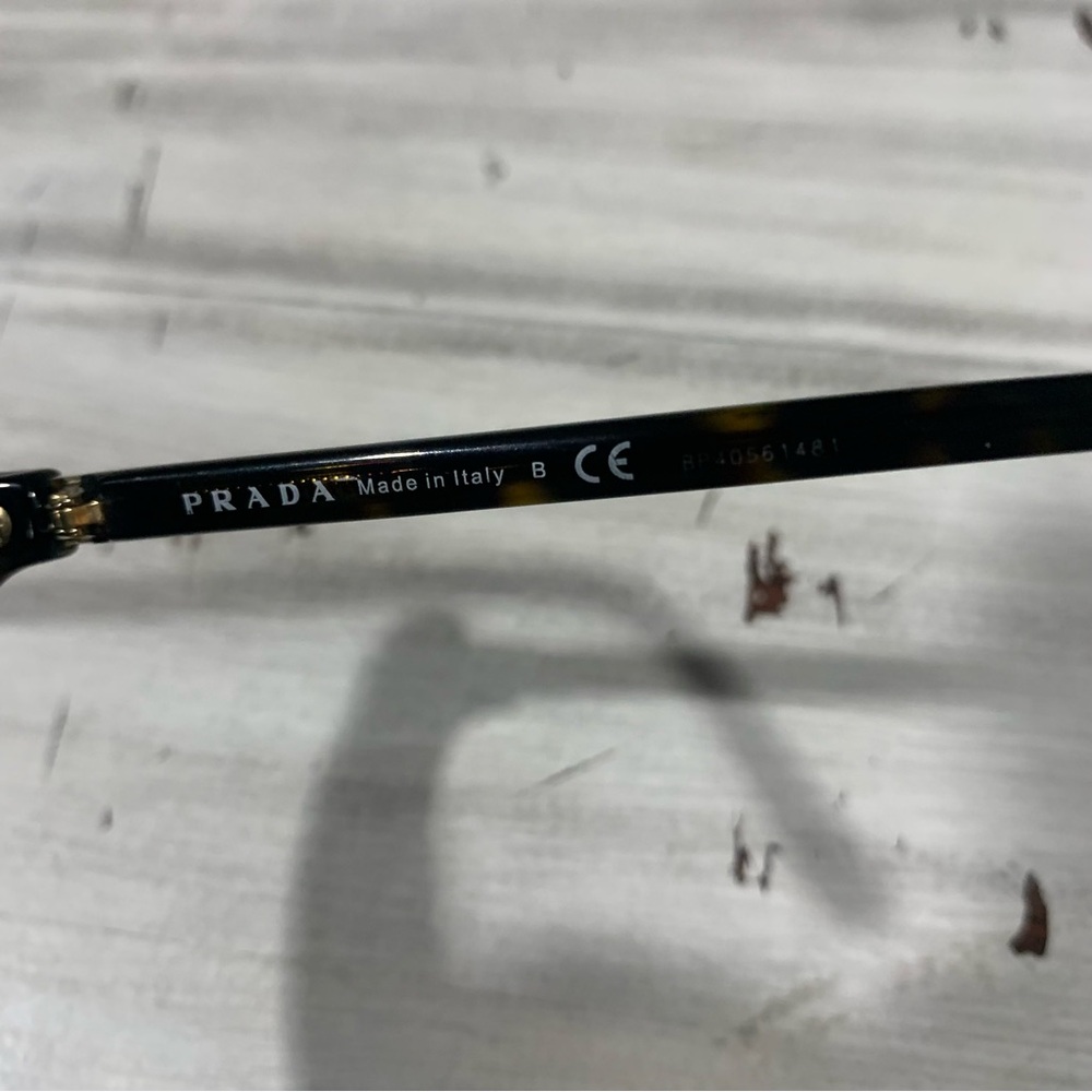 Prada Tortoise Shell Acetate Frame Gradient Tint … - image 2